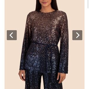 NEW Trina Turk West Sequin Top